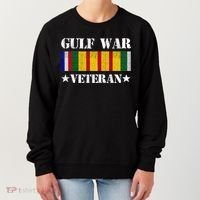 Gulf War Veteran Pride Persian Gulf Service Ribbon Women's Sweatshirt thumb 0