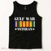 Gulf War Veteran Pride Persian Gulf Service Ribbon Tank Top thumb 2