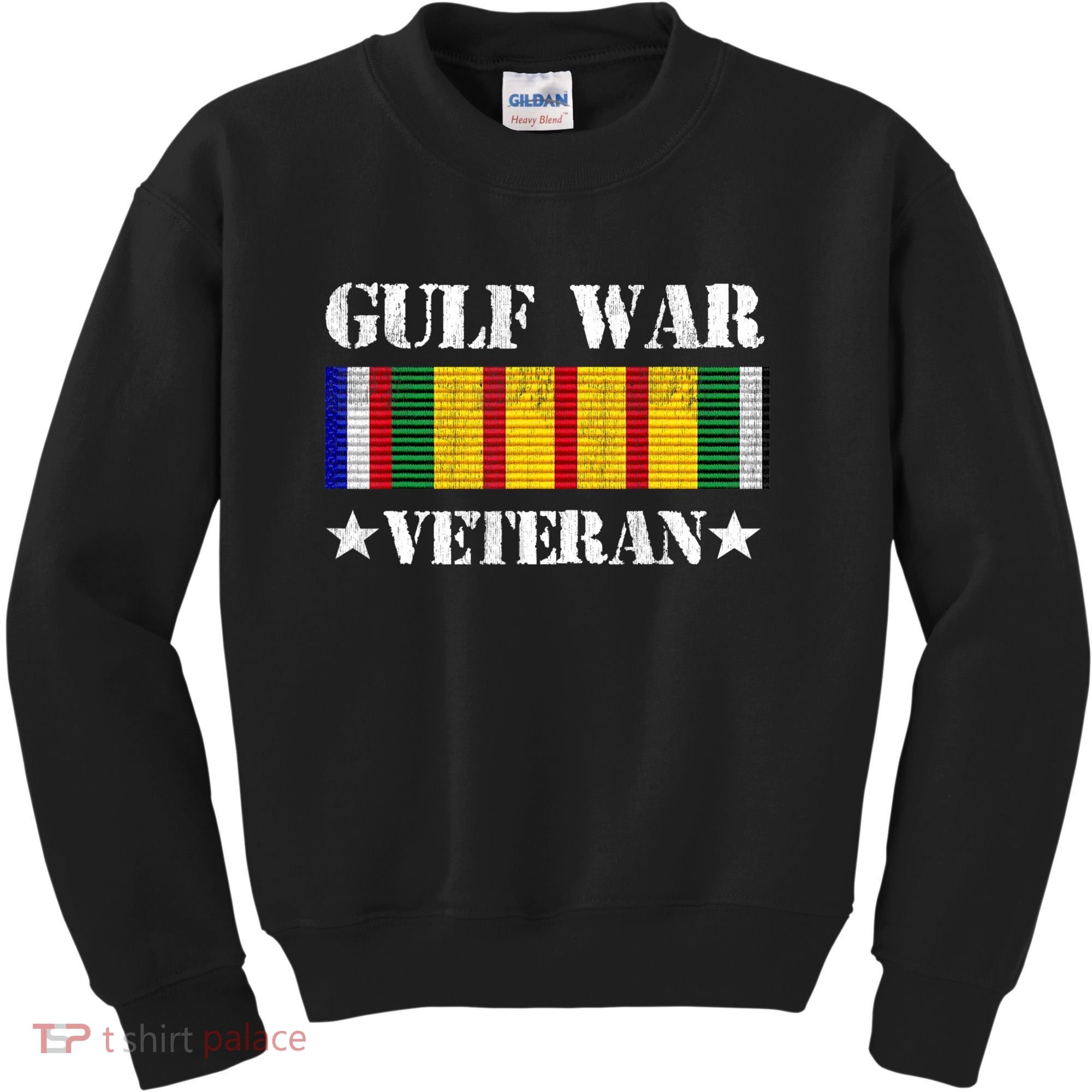Gulf War Veteran Pride Persian Gulf Service Ribbon Kids Sweatshirt