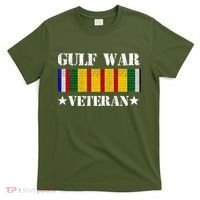 Gulf War Veteran Pride Persian Gulf Service Ribbon T-Shirt thumb 0