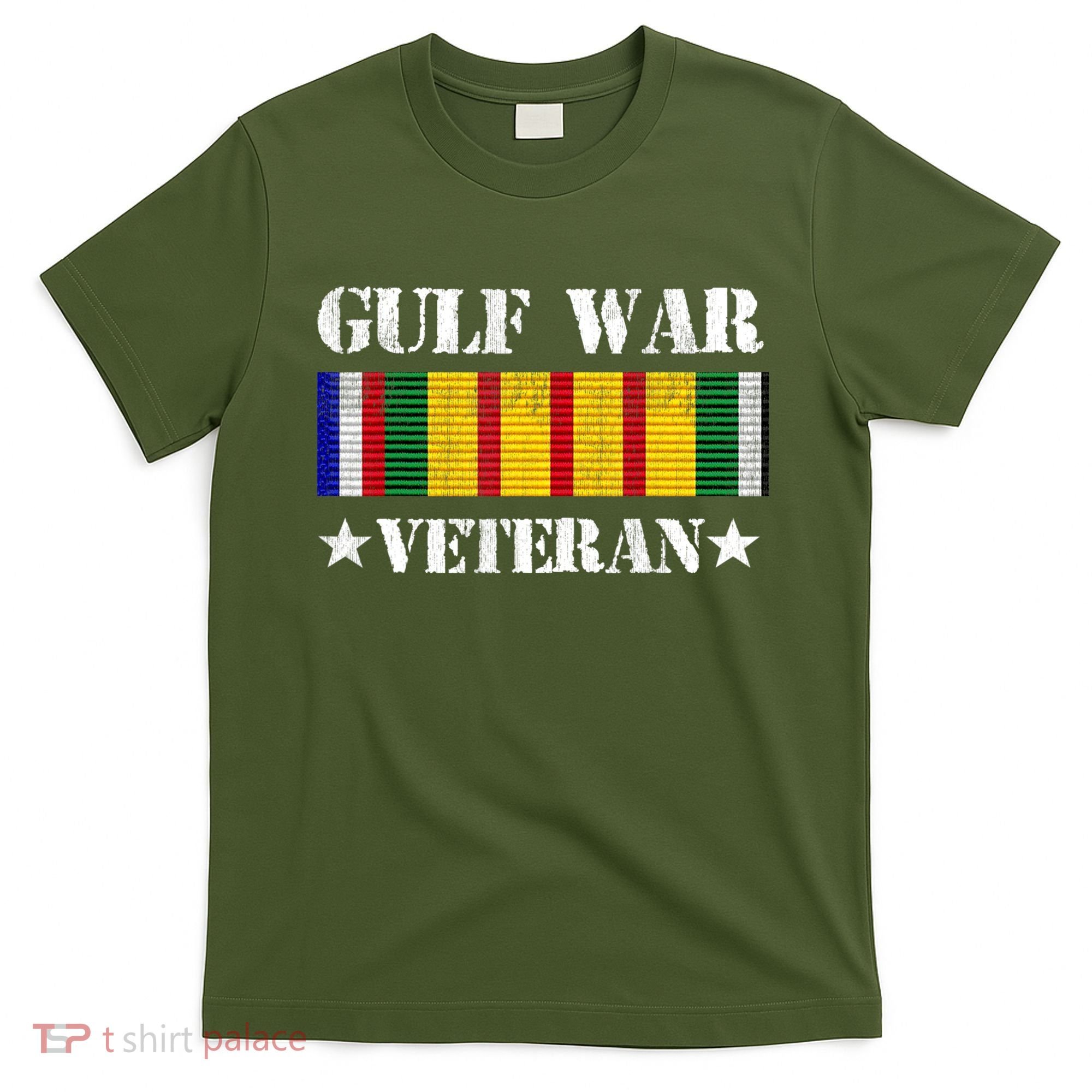 Gulf War Veteran Pride Persian Gulf Service Ribbon T-Shirt