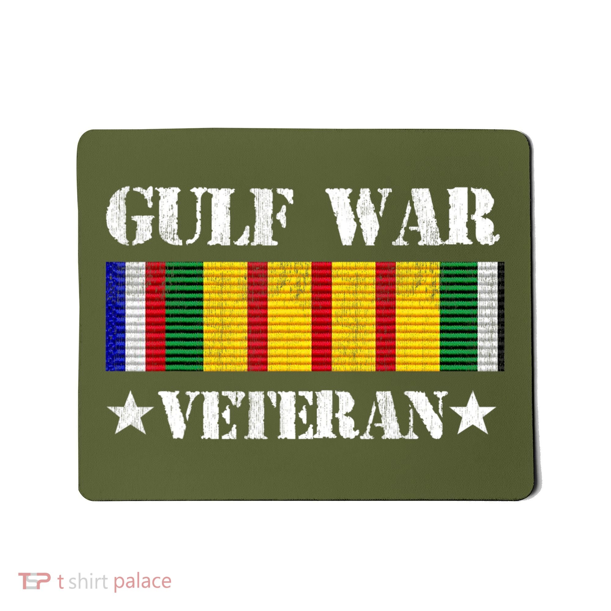 Gulf War Veteran Pride Persian Gulf Service Ribbon Mousepad