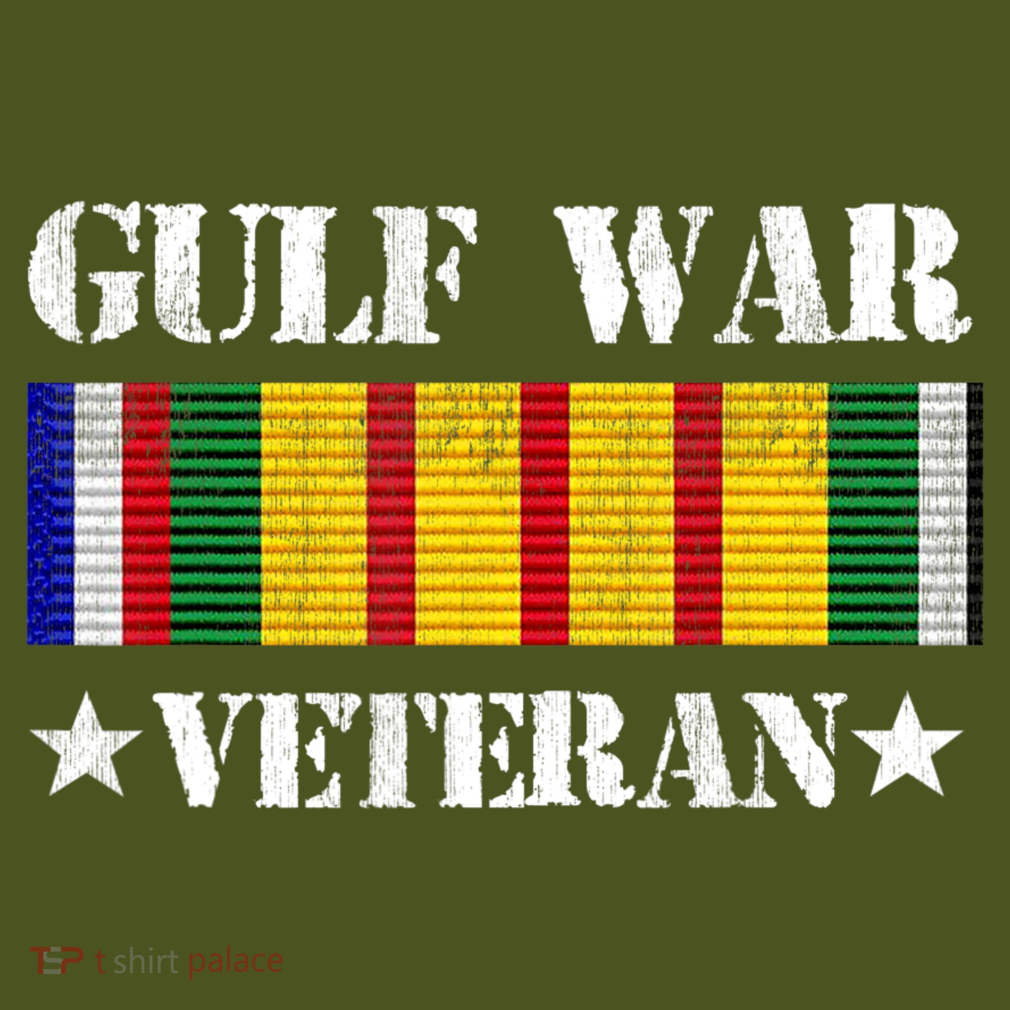 Gulf War Veteran Pride Persian Gulf Service Ribbon Mousepad