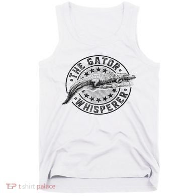 Gator Whisperer, Vintage Alligator Crocodile Hunting Tank Top