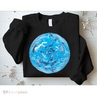 Great Wave Water Ball Emblem Sweatshirt thumb 2