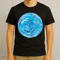 Great Wave Water Ball Emblem T-Shirt thumb 3
