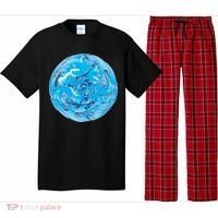 Great Wave Water Ball Emblem Pajama Set thumb 0
