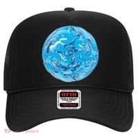 Great Wave Water Ball Emblem Hat thumb 0
