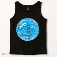Great Wave Water Ball Emblem Tank Top thumb 2