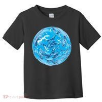 Great Wave Water Ball Emblem Toddler T-Shirt thumb 0