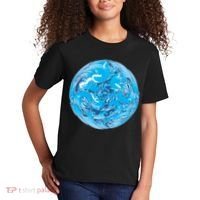 Great Wave Water Ball Emblem Kids T-Shirt thumb 2