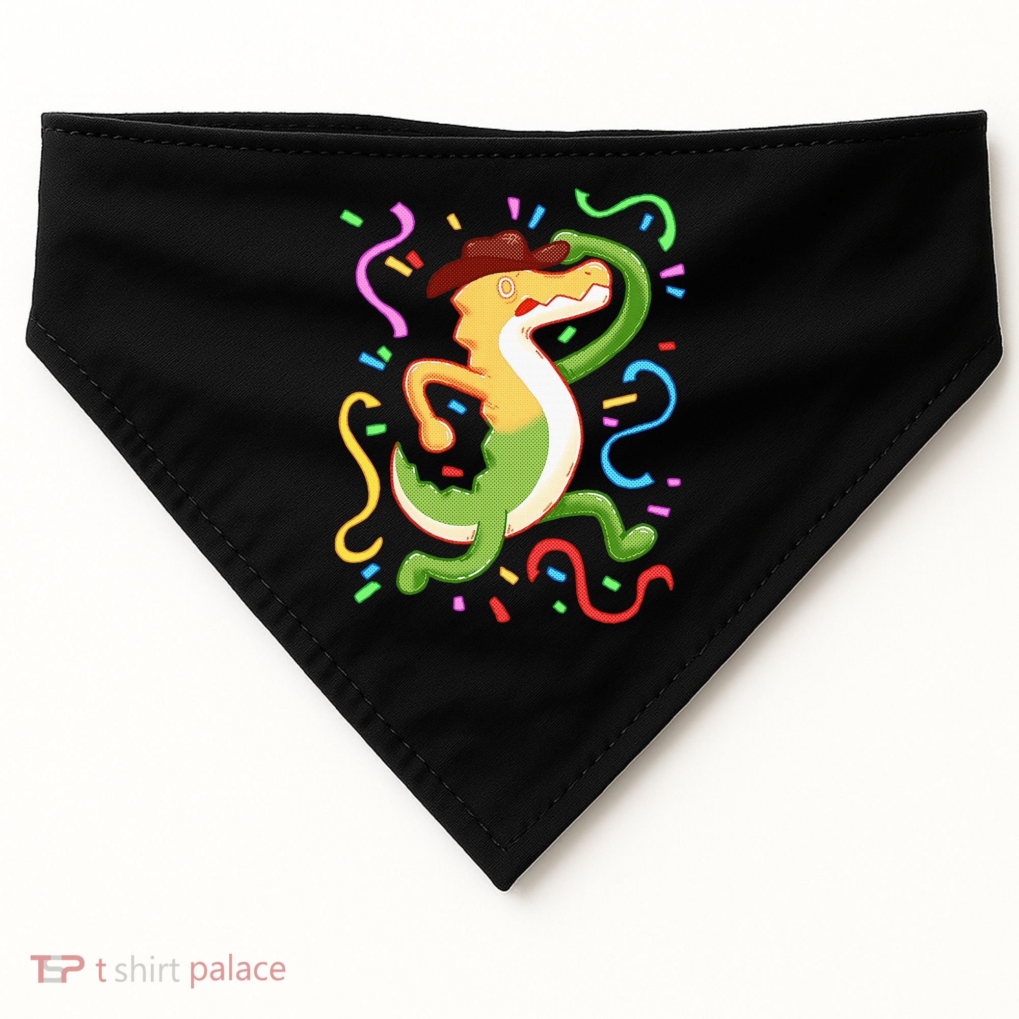 Gummigoo Wait What Digital Circus Fan USA-Made Doggie Bandana