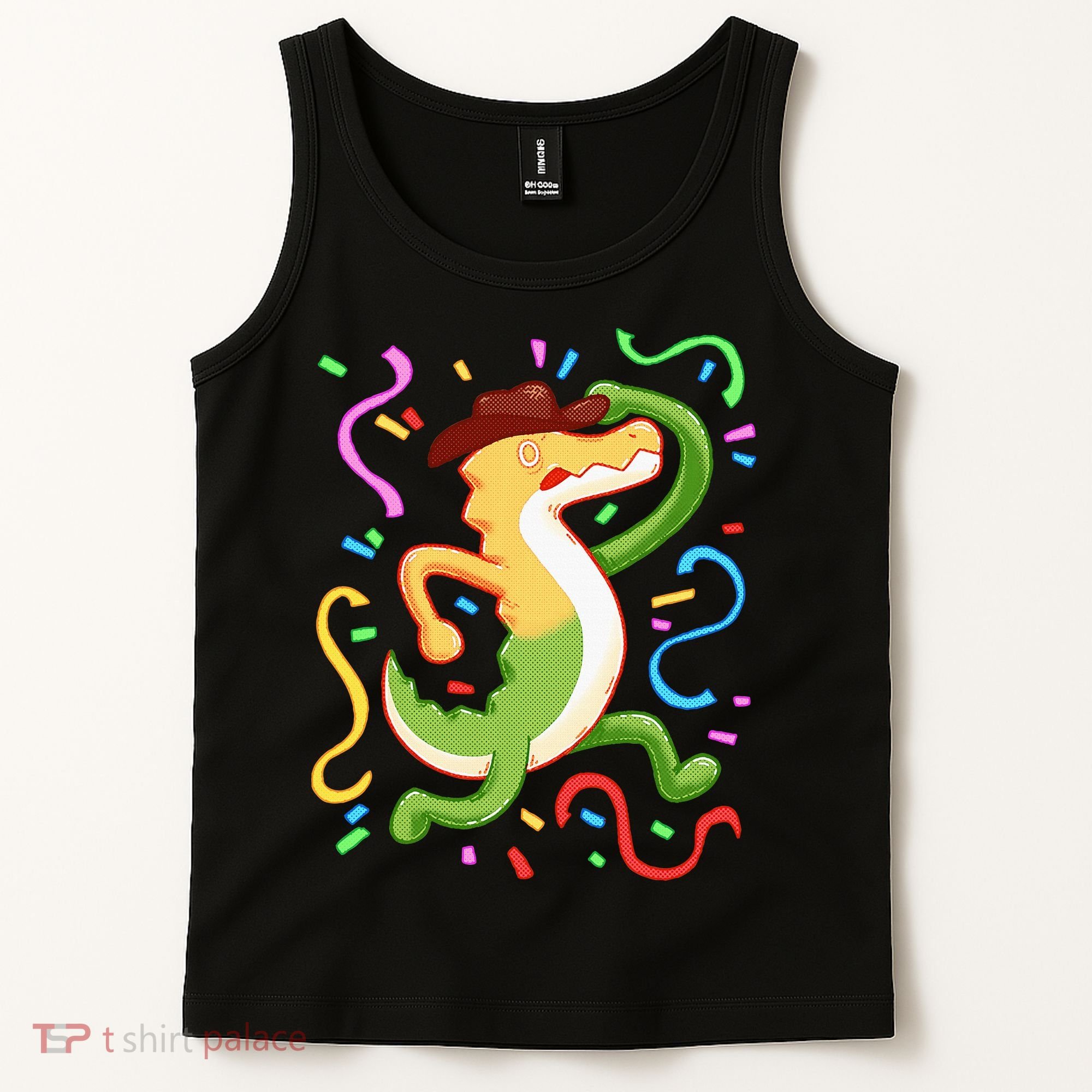 Gummigoo Wait What Digital Circus Fan Tank Top