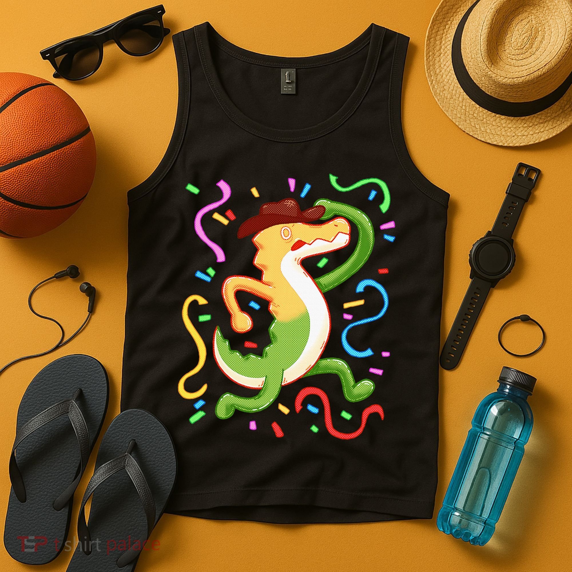 Gummigoo Wait What Digital Circus Fan Tank Top