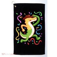Gummigoo Wait What Digital Circus Fan Golf Towel thumb 0