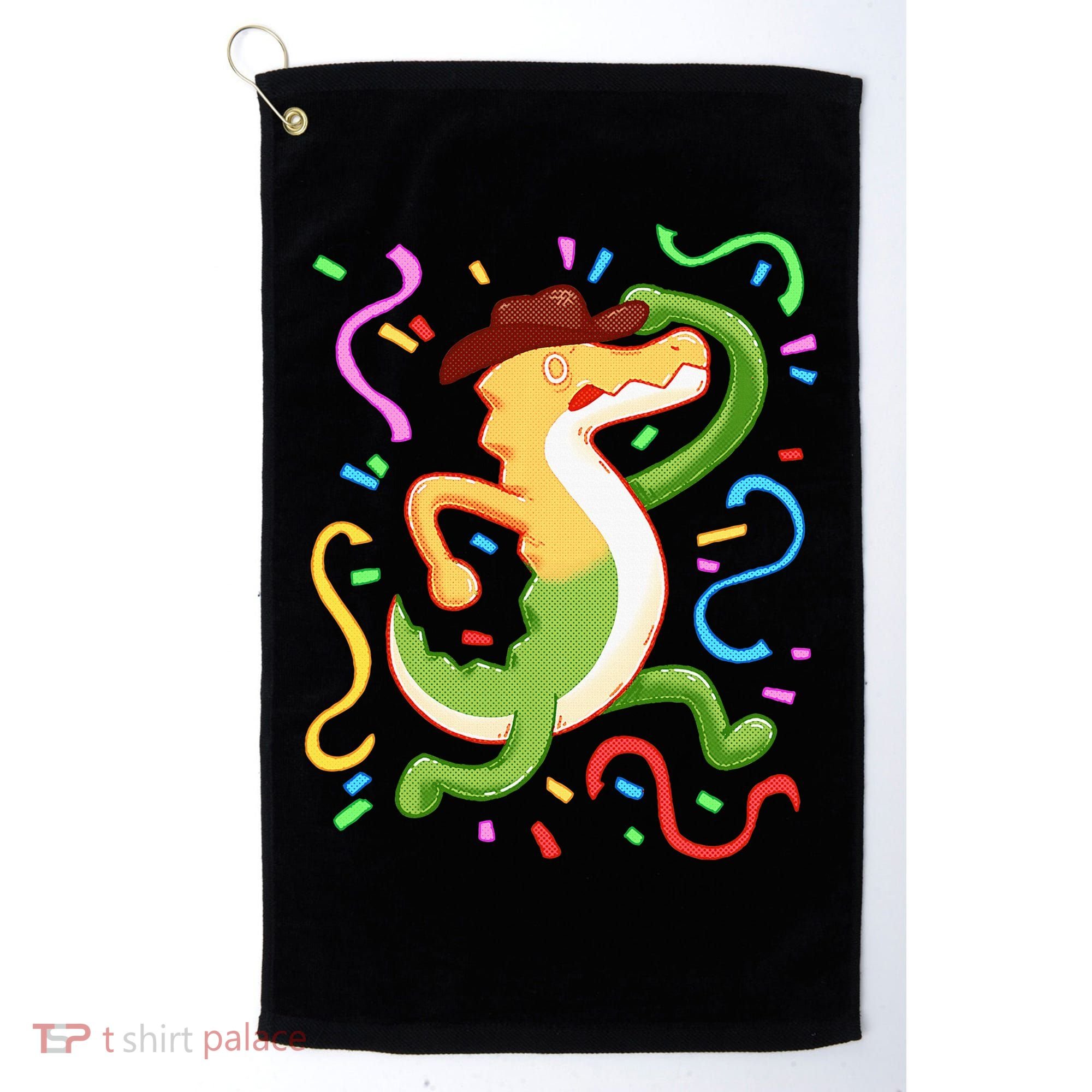 Gummigoo Wait What Digital Circus Fan Golf Towel