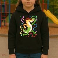 Gummigoo Wait What Digital Circus Fan Kids Hoodie thumb 3