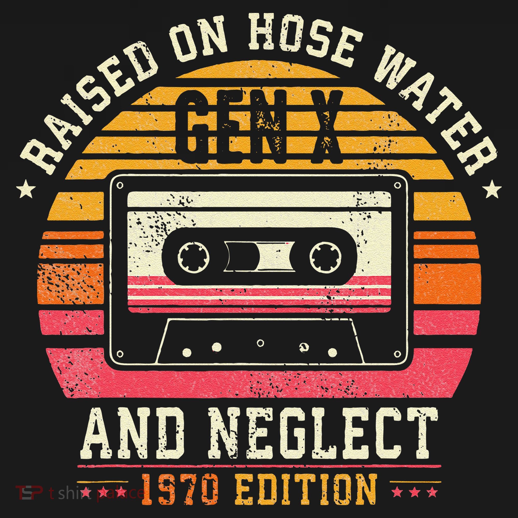 Gen X 1970 Edition Raised On Hose Water And Neglect Ornament