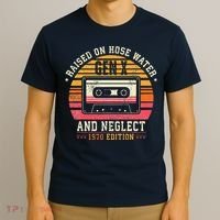 Gen X 1970 Edition Raised On Hose Water And Neglect T-Shirt thumb 3