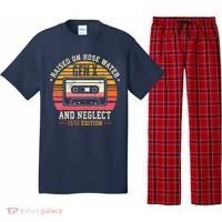 Gen X 1970 Edition Raised On Hose Water And Neglect Pajama Set thumb 0