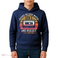 Gen X 1970 Edition Raised On Hose Water And Neglect Kids Hoodie thumb 4