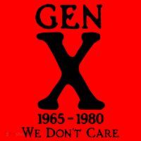 Gen X 1965 1980 We DonT Care Santa Hat thumb 1