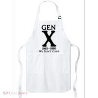 Gen X 1965 1980 We DonT Care Apron thumb 0