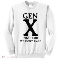 Gen X 1965 1980 We DonT Care Sweatshirt thumb 0