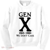 Gen X 1965 1980 We DonT Care Kids Sweatshirt thumb 0