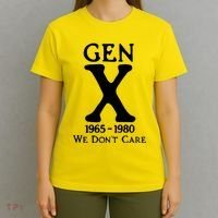 Gen X 1965 1980 We DonT Care T-Shirt thumb 4