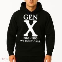 Gen X 1965 1980 We DonT Care Hoodie thumb 2