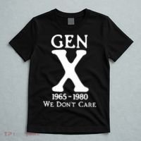 Gen X 1965 1980 We DonT Care T-Shirt thumb 5
