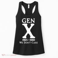 Gen X 1965 1980 We DonT Care Women's Tank Top thumb 0