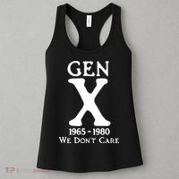 Gen X 1965 1980 We DonT Care Women's Tank Top thumb 3