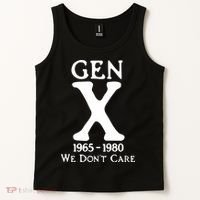 Gen X 1965 1980 We DonT Care Tank Top thumb 2