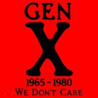 Gen X 1965 1980 We DonT Care Santa Hat thumb 1