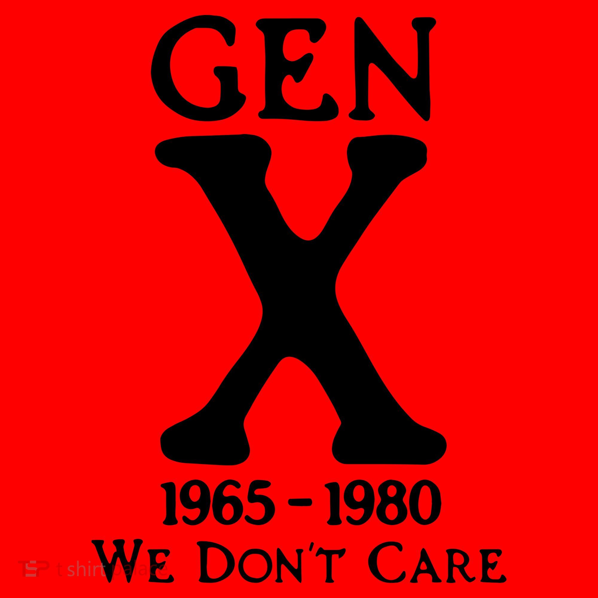 Gen X 1965 1980 We DonT Care Santa Hat