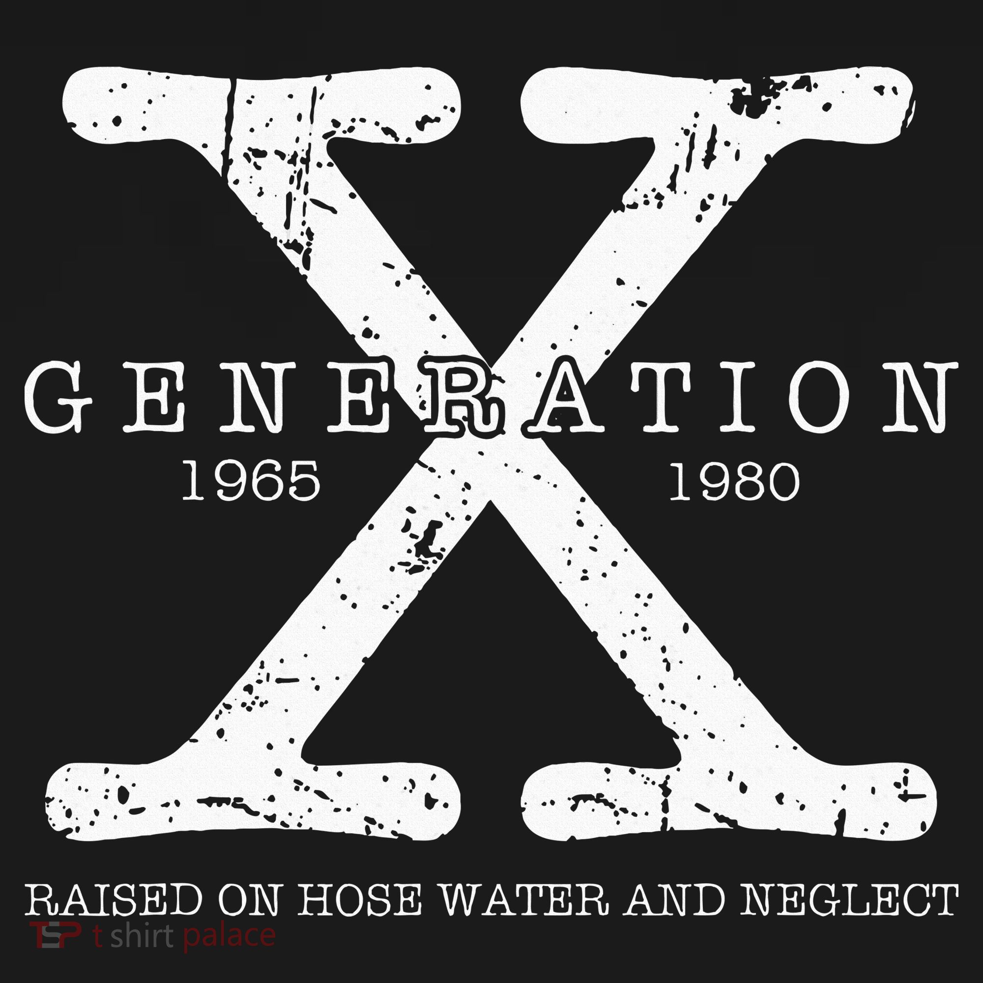 Generation X 1965 1980 Raised On Hose Water And Neglect Mousepad