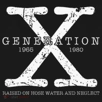 Generation X 1965 1980 Raised On Hose Water And Neglect Women's Tank Top thumb 5