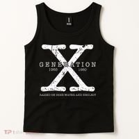 Generation X 1965 1980 Raised On Hose Water And Neglect Tank Top thumb 2