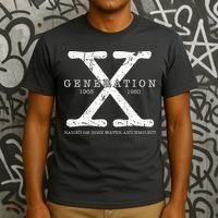 Generation X 1965 1980 Raised On Hose Water And Neglect T-Shirt thumb 3