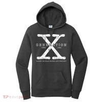 Generation X 1965 1980 Raised On Hose Water And Neglect Women's Hoodie thumb 0