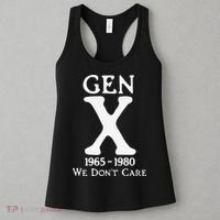 Gen X 1965 1980 We Dont Care Gift Women's Tank Top thumb 3