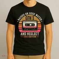 Gen X 1969 Edition Raised On Hose Water And Neglect T-Shirt thumb 3