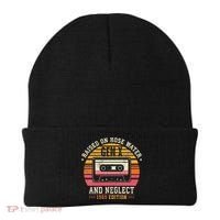 Gen X 1969 Edition Raised On Hose Water And Neglect Beanie thumb 0