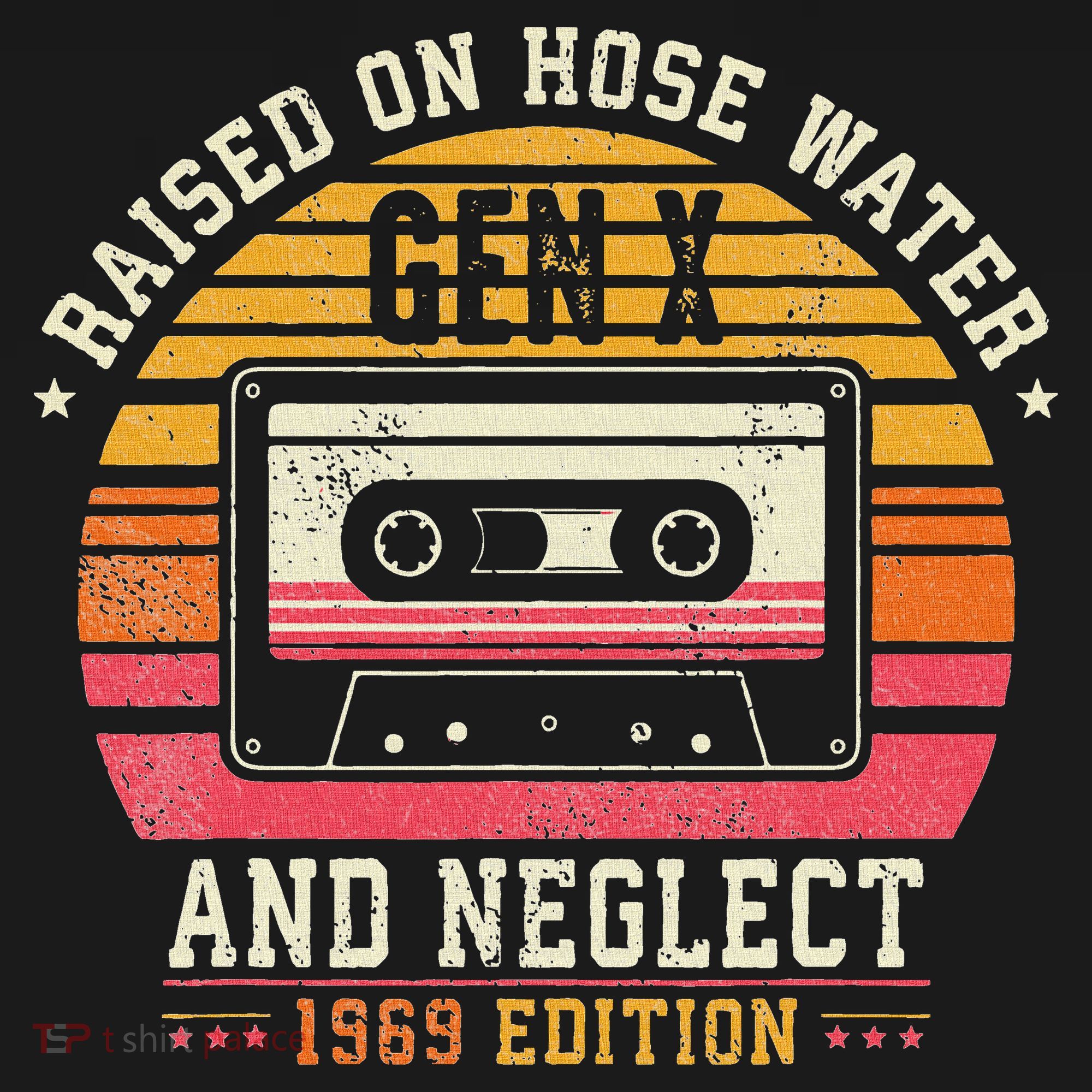 Gen X 1969 Edition Raised On Hose Water And Neglect Women's Tank Top