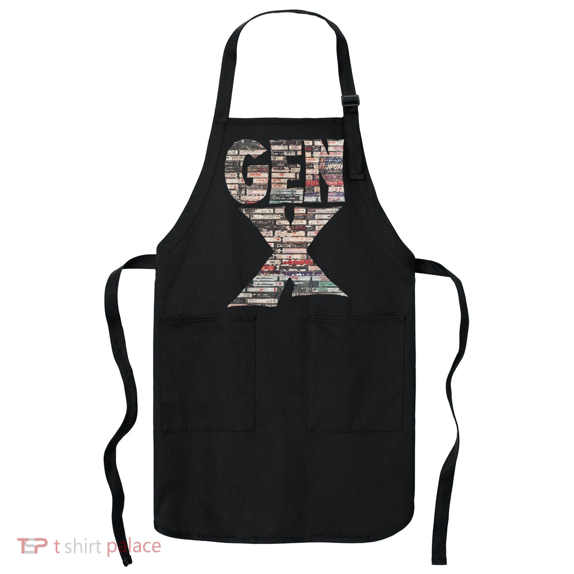 Gen X 80’S Rock Cassettes Apron