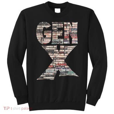 Gen X 80’S Rock Cassettes Sweatshirt