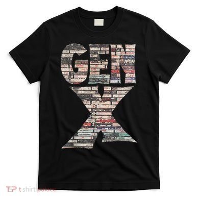 Gen X 80’S Rock Cassettes T-Shirt