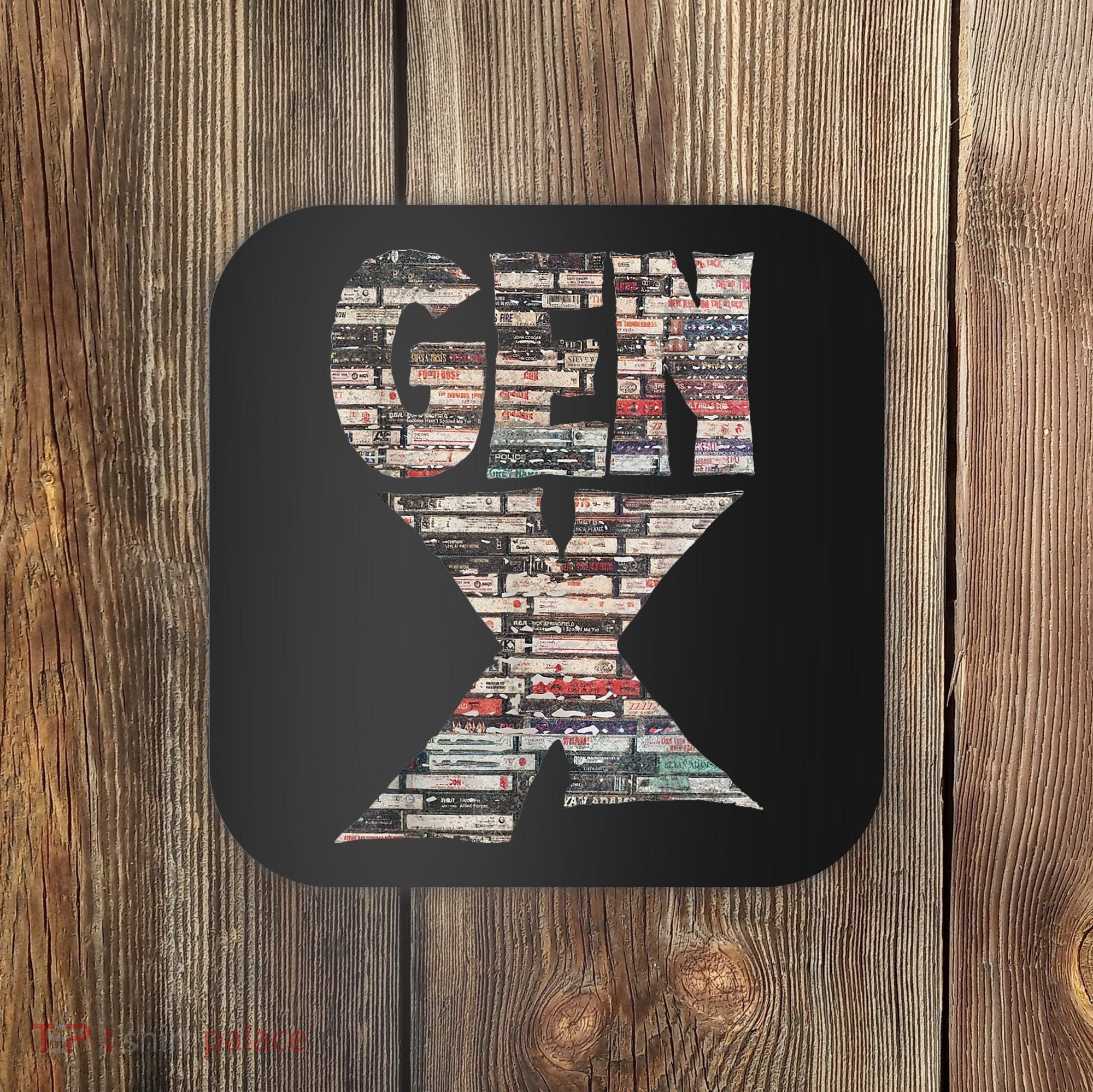 Gen X 80’S Rock Cassettes Coaster